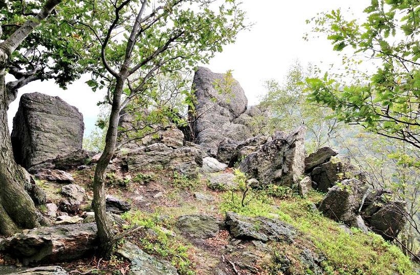 Zřícenina hradu Starý Žeberk, Horní Jiřetín, Czech Republic (Czechia)